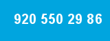 920 550 29 86